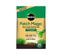 Miracle-Gro Patch Magic Grass Seed, Feed and Coir, 1.5kg Bag