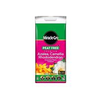 Miracle-Gro Peat Free Azalea, Camellia & Rhododendron Compost 10L Ideal Soil Mix For Acid-Loving Ericaceous Plants Balanced Ph