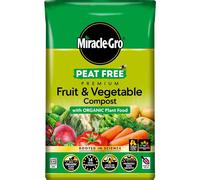 Miracle-Gro Peat Free Fruit & Veg Compost 40L | Organic Food