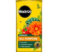Miracle-Gro PEAT FREE Premium All Purpose Compost, 75 litre