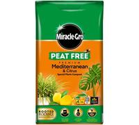 Miracle-Gro Peat-Free Premium Mediterranean & Citrus Plant Compost, 10L