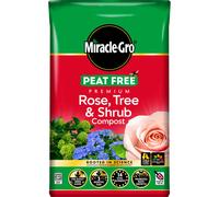 Miracle-Gro PEAT FREE Premium Rose, Tree & Shrub Compost, 40 Litres