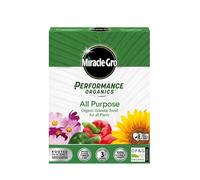 Miracle-Gro Performance Organics All Purpose Granular Food - Organic Plant Fertilizer for Stronger, Healthier Plants, Ideal for Flowers, Vegetables, and Herbs (1 Kg)