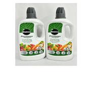 Miracle-Gro Performance Organics Fruit & Veg Liquid 1L Pack Of 2