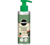 Miracle-Gro Pump & Feed All Purpose Liquid Plant Food 200ml - Ready to Use Fertiliser for Indoor & Outdoor Plants - Easy Pump Bottle - Feeds for Up to 8 Weeks