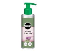 Miracle-Gro Pump & Feed Orchid 200ml - Liquid Fertilizer for Healthy Orchids, Flowers, and Indoor Plants, Easy to Use with Built-In Pump, Promotes Strong Growth and Vibrant Blooms