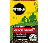 Miracle-Gro Quick Gro Lawn Seed, Child & Pet Friendly, Coverage 28m2, 840g Box, Green