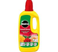 Miracle-Gro Rose & Shrub Concentrated Plant Food 800ml | Liquid Feed for Abundant Blooms, Stronger Roots & Healthier Growth | Ideal for Outdoor Roses, Shrubs & Ornamentals