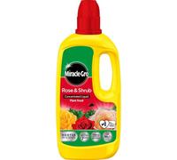 Miracle-Gro Rose & Shrub Concentrated Plant Food 800Ml Liquid Fertilizer For Greener Leaves & More Blooms