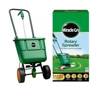 Miracle-Gro Rotary Lawn Seed Spreader | Ideal for Complete 4in1 or Grass Seeding