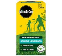 Miracle Gro Soluble Lawn Food 1Kg High Nitrogen Fertilizer Greens In 5 Days Feeds Front And Back Lawns Up To 200M2