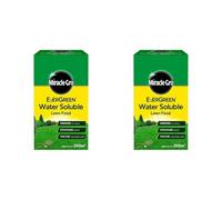 Miracle-Gro Water Soluble Lawn Food 1Kg 200M2 Pack Of 2