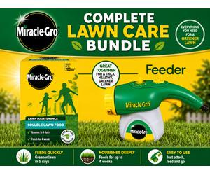 Miracle-Gro Water Soluble Lawn Food 1kg & Feeder Unit
