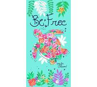 Miracle Home. Be Free Microfibre Towel, 100% Polyester, 75 x 145 cm. 15551