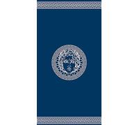 Miracle Home. Beach Towel Egyptian Cotton Athena Blue 80% Cotton 20% Polyester 90 X 165 12009