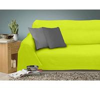 Miracle Home Caiman Multi-Purpose Quilt, 100% Cotton, Pistachio, 220 x 260 cm