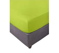 Miracle Home. Fitted Sheet, Elastic, Soft, Comfortable, Anti-Pilling. Cotton 50% 50% Polyester. Pistachio. 105 x 200 cm