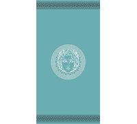 Miracle Home. Microfibre Towel Athena Green, 100% Polyester, 75 x 145 cm. 15552