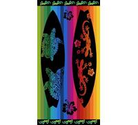 Miracle Home. Microfibre Towel Surf 2, 100% Polyester, 75 x 145 cm. 15554