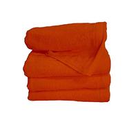 Miracle Home Nile Towel 2 Piece 30x50 100% Cotton 30X50 orange