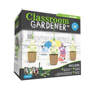 Miracle LED Classroom Gardener 3-Socket Corded Advanced LED Grow Kit with Sproutmatic Timer Controls, 4-Pack (Count of 1)