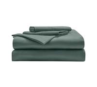 Miracle Made Cotton Bed Sheet - Sage Green, Queen - 4 Piece Silver Infused Sheet Set - 300 Thread Count - Thermoregulating Clean & Cool