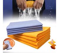 Miracle Shammy, Ultra-Absorbent Miracle Cleaning Shammy, Miracle Shammy Cloth (8 PCS)