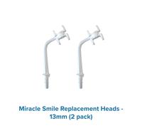 (Miracle Smile Replacement Heads - 13mm (2 pack)) Miracle Smile