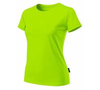 Miracle(Tm) Athletic Neon Color High Visibility Shirt - Adult Green Wicking Womens Running T Shirt (XL)