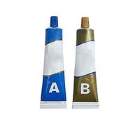 Miracle Welding Glue - Permanent Metal Repair Paste Set, Industrial Heat Resistance Cold Weld Metal Repair Paste for Metal, Plastic & PVC, Wood, 100ml