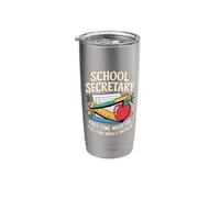 Miracle Worker Front Office Teacher Admin School Secretary Stainless Steel Insulated Tumbler