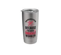 Miracle Worker is not a Job Title Stainless Steel Insulated Tumbler