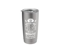 Miracle Worker is not a Job Title Stainless Steel Insulated Tumbler