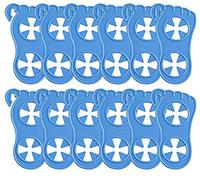 Miracle Works Neat Feet Sock Organisers and Pairers - 12 pack - keeps socks together whilst washing and drying never lose a sock again can be hung on you washing line or airer !