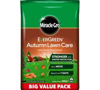 MiracleGro 121197 Autumn Lawn Care Lawn Food Moss Control 360 m2 Natural