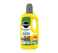 MiracleGro Performance Organics All Purpose Liquid Concentrate Food 800ml - 100% Natural Organic Fertilizer for Flowers, Vegetables, and Plants, Fast-Acting, Safe for Pets & Children