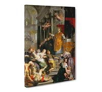 Miracles By Peter Paul Rubens Canvas Print | Gallery Wrapped 30mm Frame Wall Art | 24x16 inches | Ready to Hang | Classic Picture | Living Room Bedroom Lounge Office