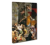 Miracles By Peter Paul Rubens Canvas Print | Gallery Wrapped 30mm Frame Wall Art | 30x20 inches | Ready to Hang | Classic Picture | Living Room Bedroom Lounge Office