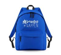 Miracles Happen Hope Faith Backpack Rucksack 18L Bag - 42 x 31 x 21cm