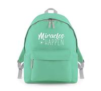 Miracles Happen Hope Faith Backpack Rucksack 18L Bag - 42 x 31 x 21cm