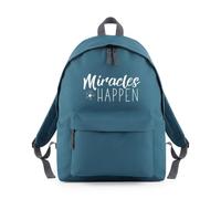 Miracles Happen Hope Faith Backpack Rucksack 18L Bag - 42 x 31 x 21cm