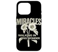 Miracles Walking In His Wonder Christian Quote Worship Case for iPhone 16 Pro