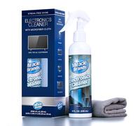 MiracleSpray for Electronics Cleaning, Safe Multisurface Cleaner for Any TV, Phone, Monitor, Keyboard, Screen, Computer, Includes Microfiber Towel - 8 Ounce Kit