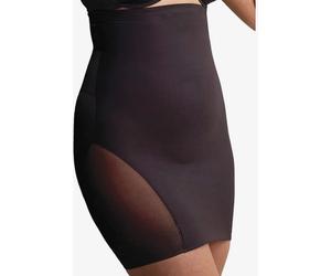 Miraclesuit Black Extra Firm Control High Waist Slip 10 Small with fitted briefs