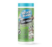 MiracleWipes for Paint Cleanup 60 Count, Designed for Hands, Surfaces and Tools …
