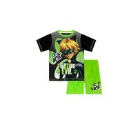 Miraculous Boy's Fighting Evil Pyjamas in Green | Size: 4-5 Years Miraculous Green 4-5 Years