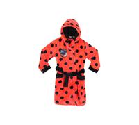 Miraculous Girl's Dressing Gown in Red | Size: 9-10 Years Miraculous Red 9-10 Years