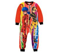 Miraculous Girl's Kids Onesie (Girls Red) in Red | Size: 5-6 Years Miraculous Red 5-6 Years