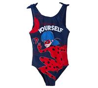 Miraculous Girls Ladybug Swimming Costume Navy 4 Years