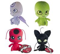 Miraculous Lady Bug 15cm Plush Assortment (One Supplied) - Brand New & Sealed